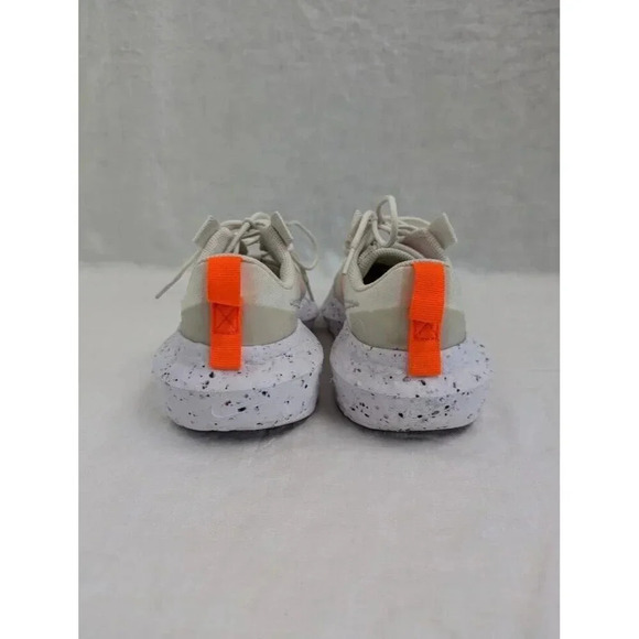 Size 7.5 - Nike Crater Impact Summit White Grey Fog orange detail. SH1 - Picture 4 of 10